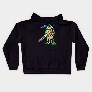 Neon Leonardo Kids Hoodie